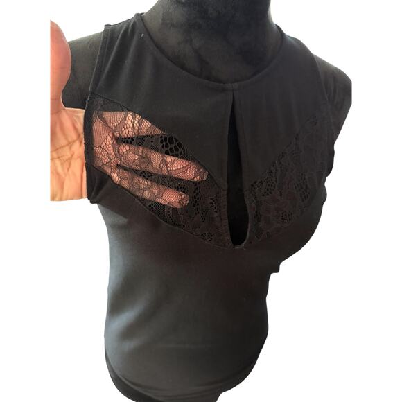 Express Black Women's bodysuit Size Medium - Picture 3 of 3